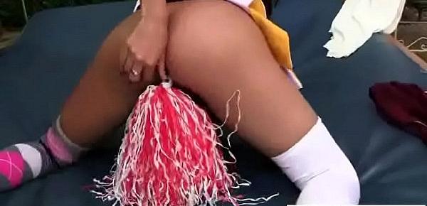  Jenna Rose sexu cheerleader play with her pussy